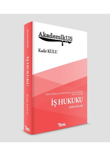Akademikus İş Hukuku Ders Notları - Kadir Kulu