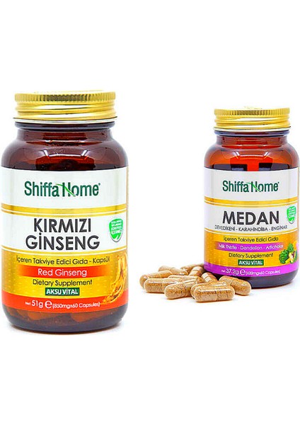 Medan ve Ginseng Kapsül Seti