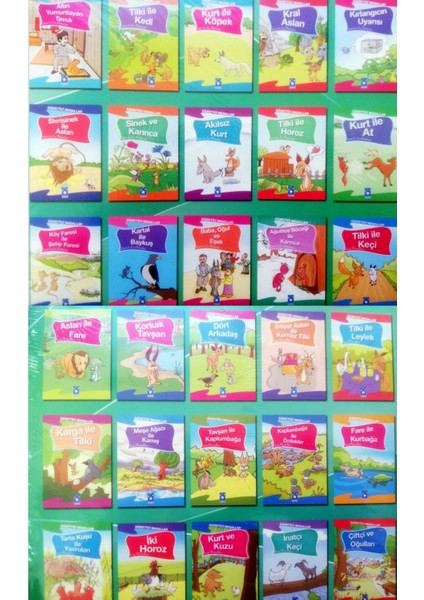 1. ve 2. Sınıf Eğitici - Öğretici Masallar Hikaye Setim 30 Kitap