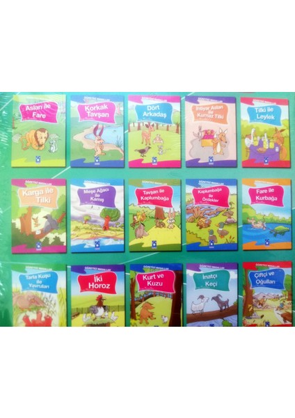 1. ve 2. Sınıf Eğitici - Öğretici Masallar Hikaye Setim 30 Kitap modelleri