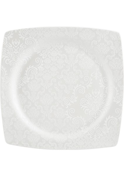 Fine Bone Bride 60 Parça 12 Kişilik Yemek Takımı Kare fırsatları