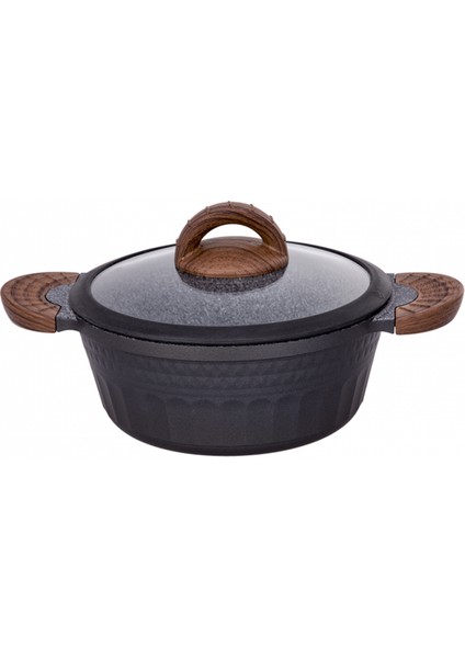 Yeni Diamante 7 Parça Granit Tencere Seti Siyah fırsatları