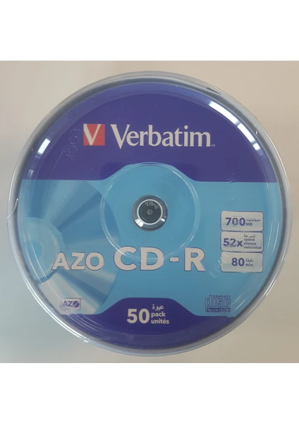 Cd-R 50Lİ Azo 700MB 52X 80MIN (069726-02)