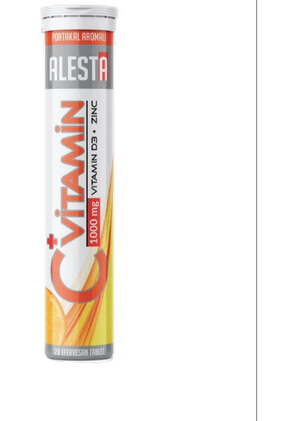 C Vitamini 1000 mg+D3+Zink