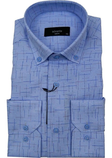Erkek Slim Fit Gömlek 000162