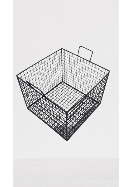 Çok Amaçlı Metal Kare Organizer Tel Sepet