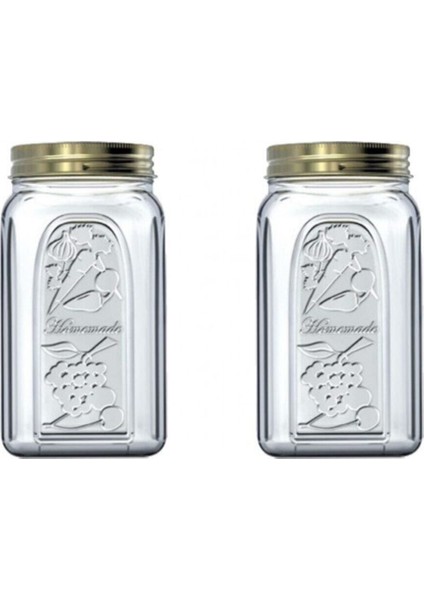 80398 Homemade Kavanoz 3 Litre - 2 Adet