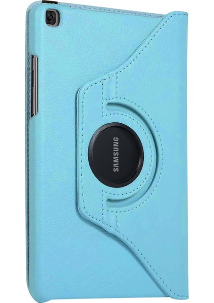 Samsung Galaxy Tab A7 T500 Kılıf 360 Rotating Stand Deri Mavi fiyatları