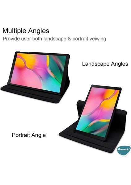 Samsung Galaxy Tab S7 T870 Kılıf 360 Rotating Stand Deri Mor modelleri