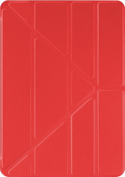 Apple iPad 9.7 2017 Kılıf (A1822-A1823) Origami Pencil Kırmızı