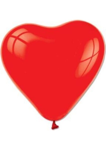 Kalp Balon Kırmızı 20 Adet
