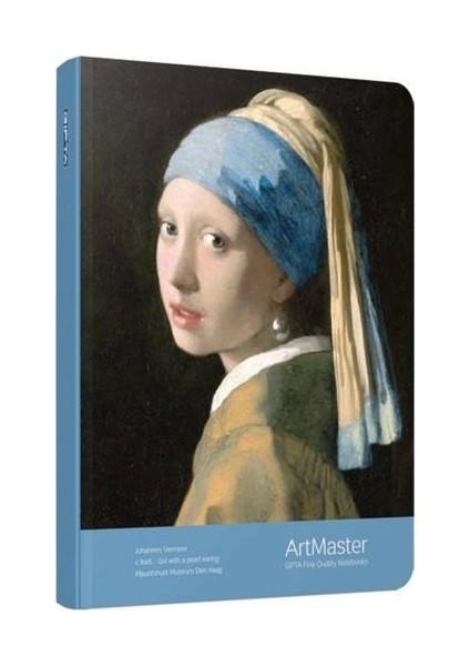 Art Master Inci Küpeli Kız 120 Yaprak Kareli 19 x 26 cm