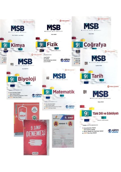 9.Sınıf MSB 7'li Set + Deneme
