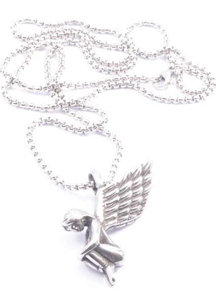 Angel Çelik Kolye