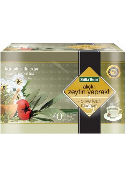 Aksu Vital Shiffa Home Zeytin Yaprakli Cay 40'lı