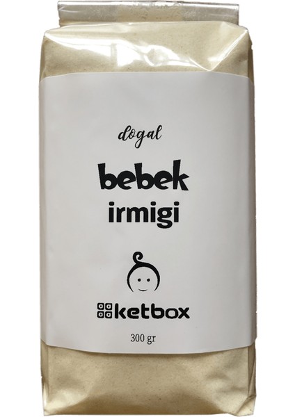 Organik Doğal Bebek İrmiği - 300 gr - 2 Paket