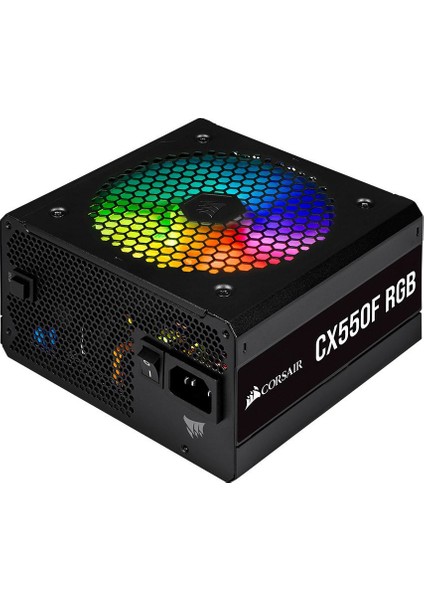 CX550F RGB 550W 80+ Bronze Siyah Full Modüler 120 mm Fanlı PSU