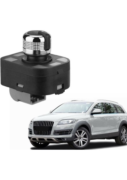 Audi Q7 Ayna Ayar Düğmesi Joystiği Krom 2007--2013