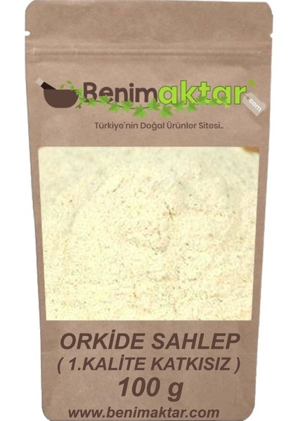 Benimaktar Toz Gerçek Salep Sahlep 100 gr