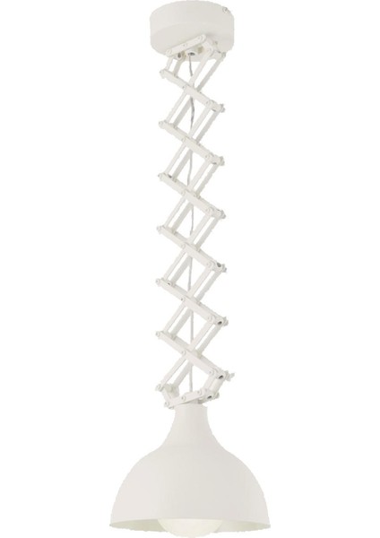 Avonnı AV-9082-BBY Beyaz Boyalı Sarkıt, E27, Metal, 21CM