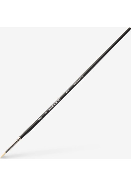 : Azanta Black : Uzun Sap Yuvarlak Fırça No : 2