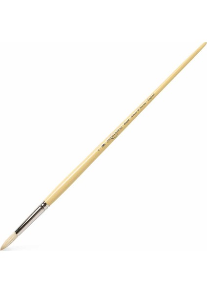 : Artists' : Sert Kıl Uzun Sap Yuvarlak Fırça No : 8