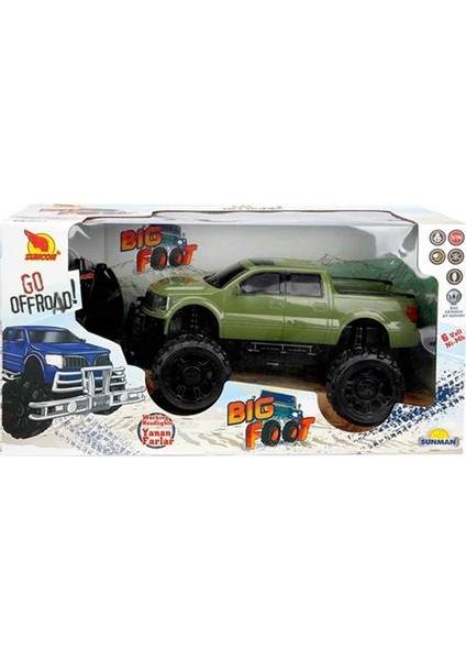 Suncon R/c 1/14 Big Foot Pick Up 30561 Yeşil