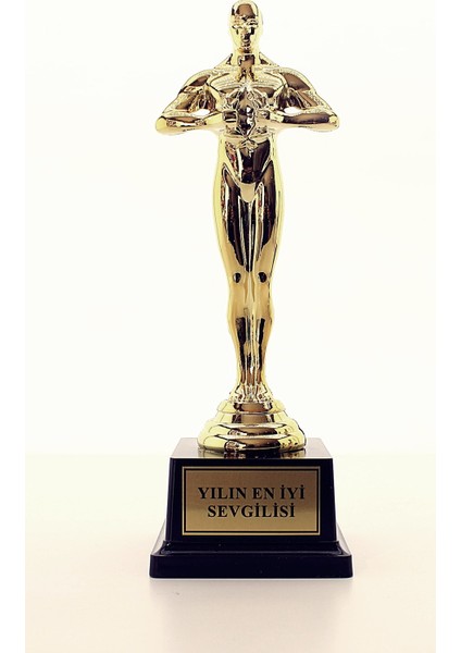 Yılın En Iyi Sevgilisi Oscarı Ödülü Hediye Büyük Boy