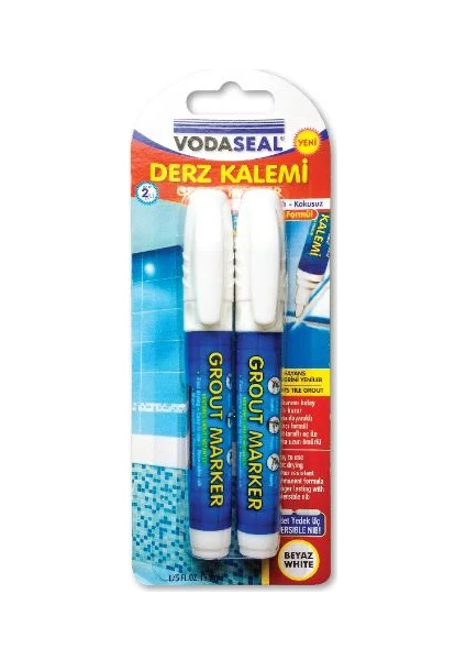 Derz Kalemi 2'li Eco Seri Beyaz