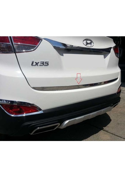Hyundai IX35 Formlu Krom Bagaj Alt Çıta 2010 - 2015 Paslanmaz Çel modelleri