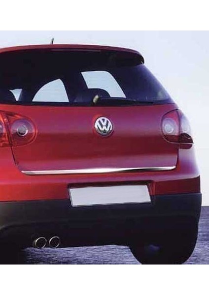 Volkswagen Golf 5 Formlu Krom Bagaj Alt Çıta 2005-2009 Paslanmaz fırsatları