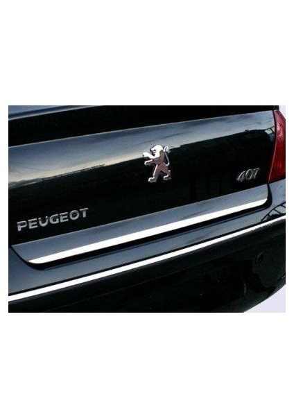 Peugeot 407 Formlu Krom Bagaj Alt Çıta 2005 Üzeri Paslanmaz Çelik modelleri