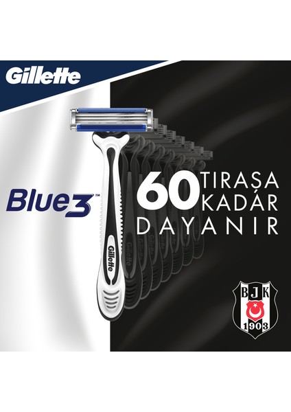 Gillette Blue3 6'lı Besiktas Taraftar Paketi