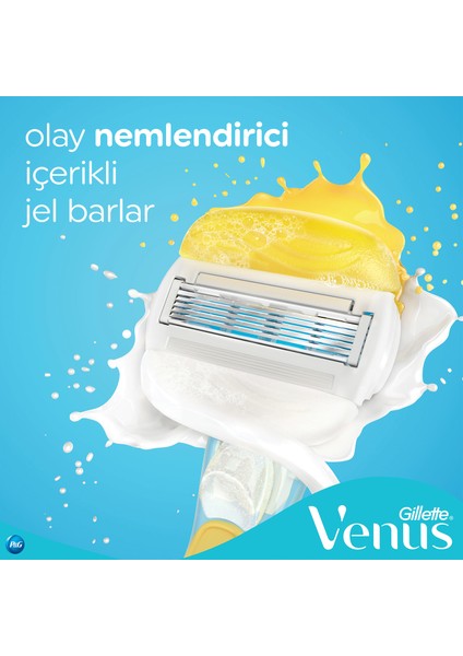 Gillette Venüs Olay Kadın Tıraş Makinesi +3 Yedek Başlık