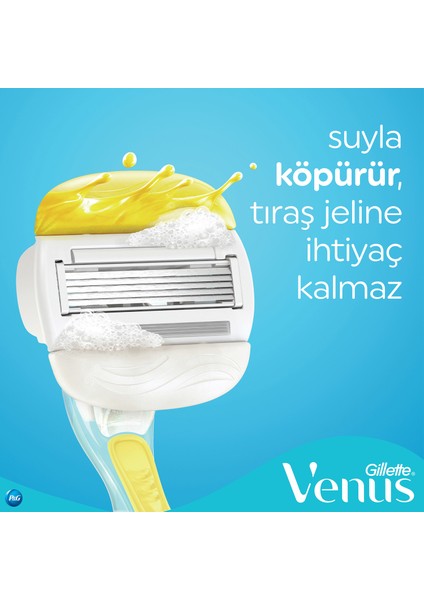 Gillette Venüs Olay Kadın Tıraş Makinesi +3 Yedek Başlık