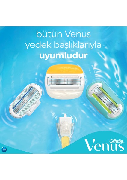 Gillette Venüs Olay Kadın Tıraş Makinesi +3 Yedek Başlık