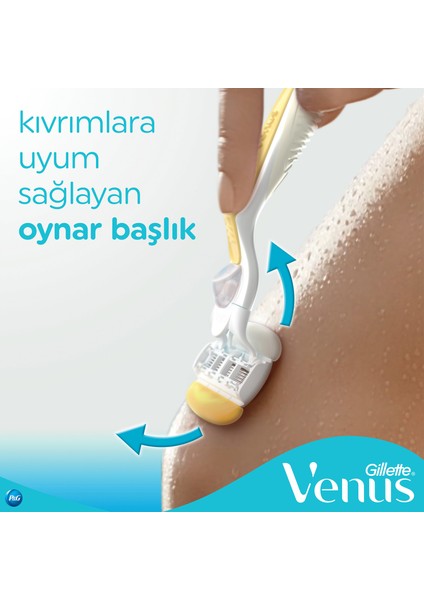 Gillette Venüs Olay Kadın Tıraş Makinesi +3 Yedek Başlık
