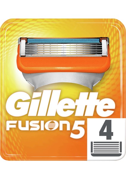 Fusion Yedek Tıraş Bıçağı 4'lü