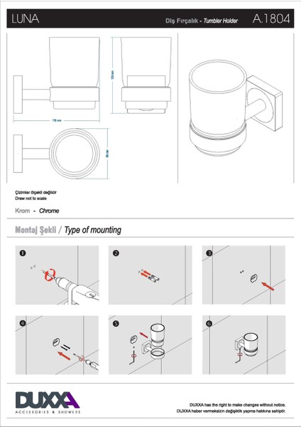 Luna Diş Fırçalık fiyatları