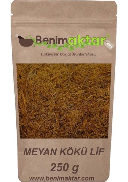 Benimaktar Meyan Kökü Lif Yeni Mahsül 250 gr