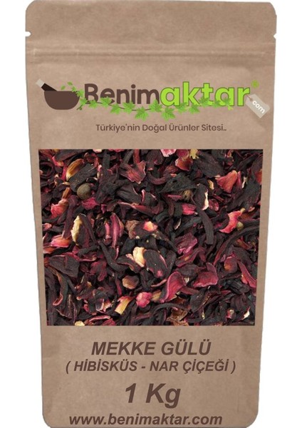 Benimaktar Mekke Gülü Hibisküs Nar Çiçeği 1 kg