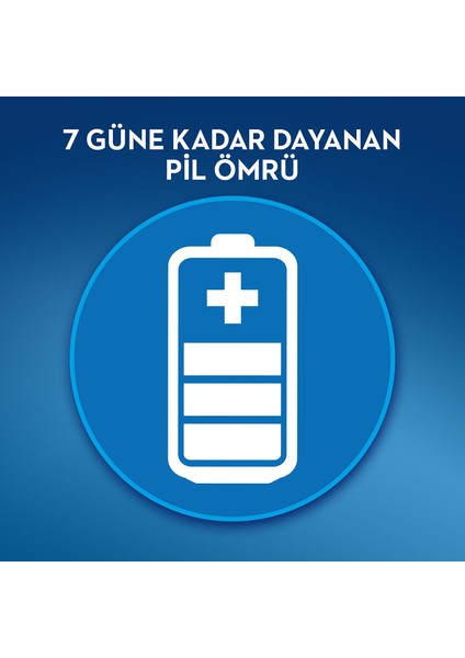 D100 Şarjlı Diş Fırçası Cross Action Siyah + Pro Onarım Diş Macunu 50 ml