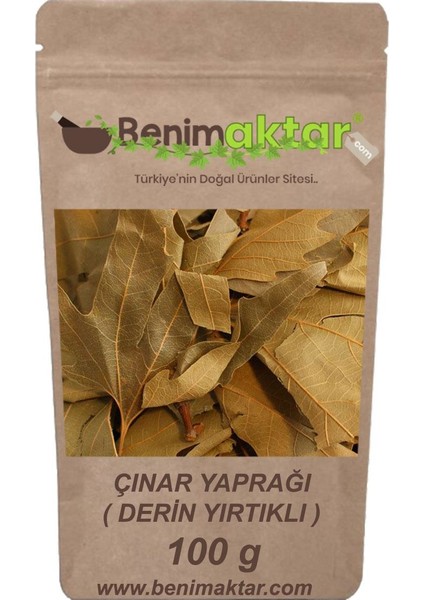 Benimaktar Çınar Yaprağı 100 gr