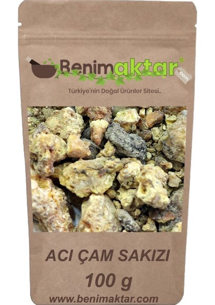 Benimaktar Acı Çam Sakızı 100 gr