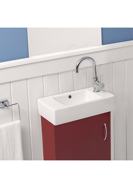 Cerastyle City Sağdan Batarya Delikli Tezgah Üstü Lavabo 25 cm 001500U