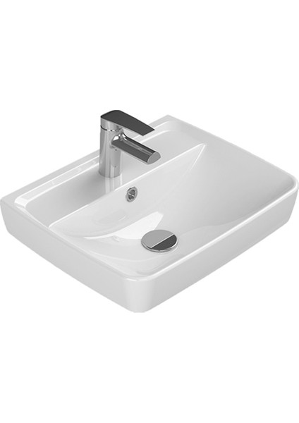 Cerastyle Duru Etajer Uyumlu Lavabo 50 cm 035000U