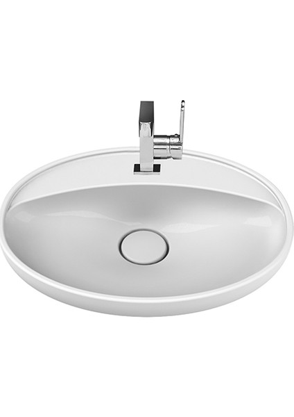 Seramik Cerastyle Lal C Tezgah Üstü Lavabo 60 cm 072200U