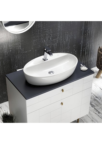 Seramik Cerastyle One Tezgah Üstü Lavabo 67 cm 076500U fiyatları