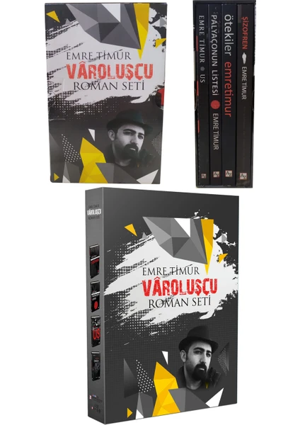 Emre Timur Varoluşçu Roman Seti (4 Kitap) - Emre Timur