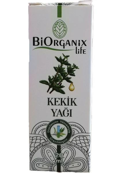 Biorganix Life Kekik Yağı 20 ml x 2'li